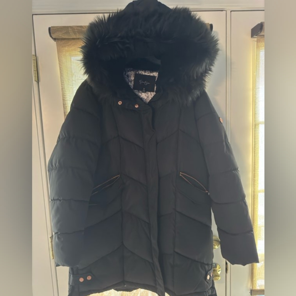 Jessica Simpson Black Puffer Jacket